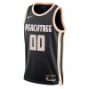 Dres Atlanta Hawks Prilagođeni Nike 2025-26 City Edition Crno Swingman